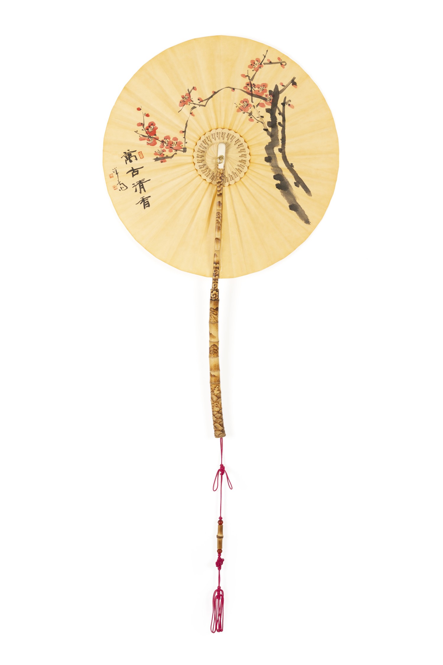 낙죽 대륜선   71 × 42 cm 