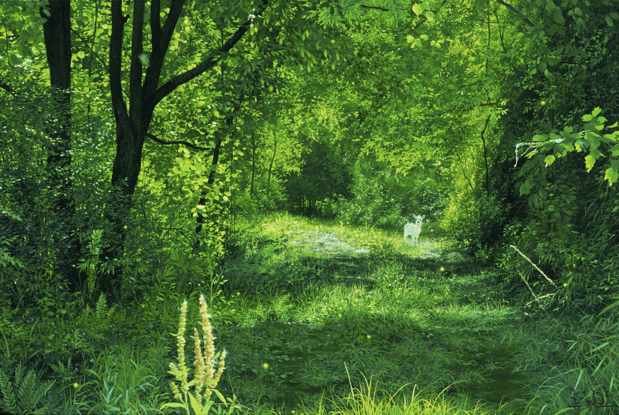 breath of wind202518_90.9x60.6cm_oil on canvas_2025