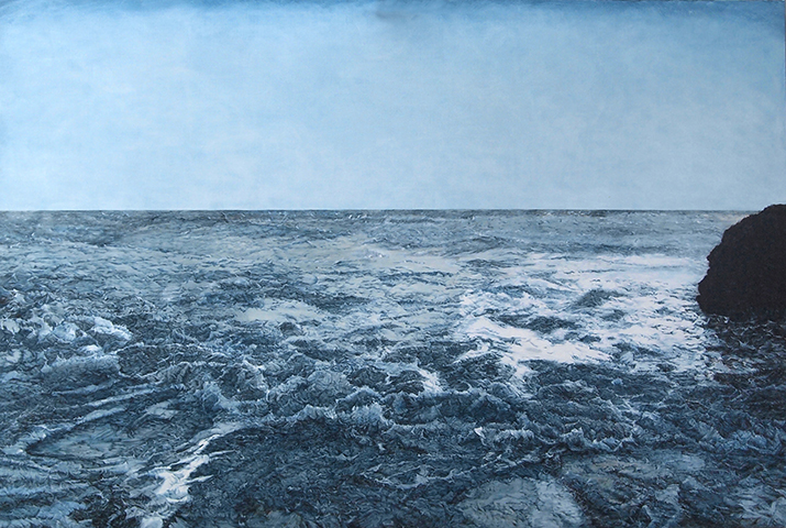 이부안, 침묵 130 x 192cm, 캔버스에 유채, 2020