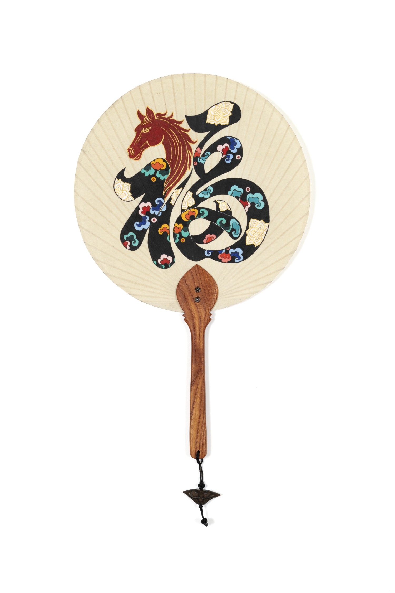 송서희  온선-단청마복선, 43 × 26 cm