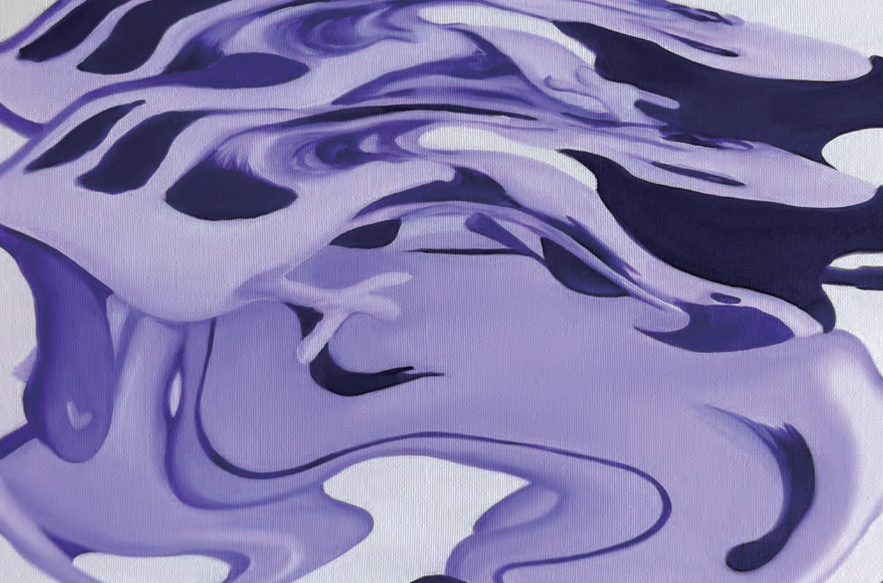 정유진, 매끄런 단면 비둘기, 23.7X34.8cm, Oil on canvas, 2025