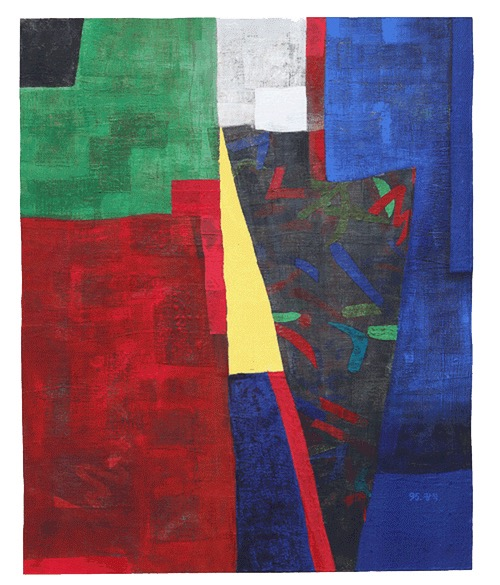 최광석_환생 95–1_Reincarnation95-1, 혼합재료, 164×132cm, 1995