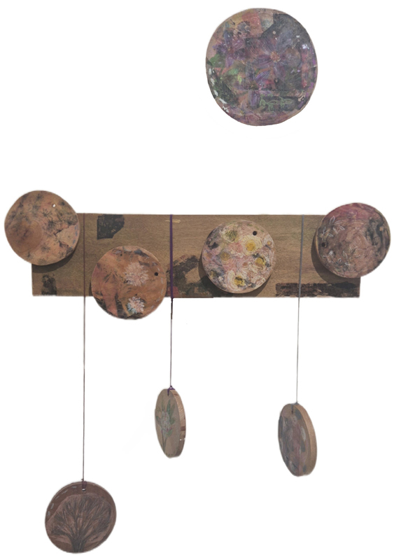 최민영, 비밀의 화원,  혼합재료, 50×65cm, 2025